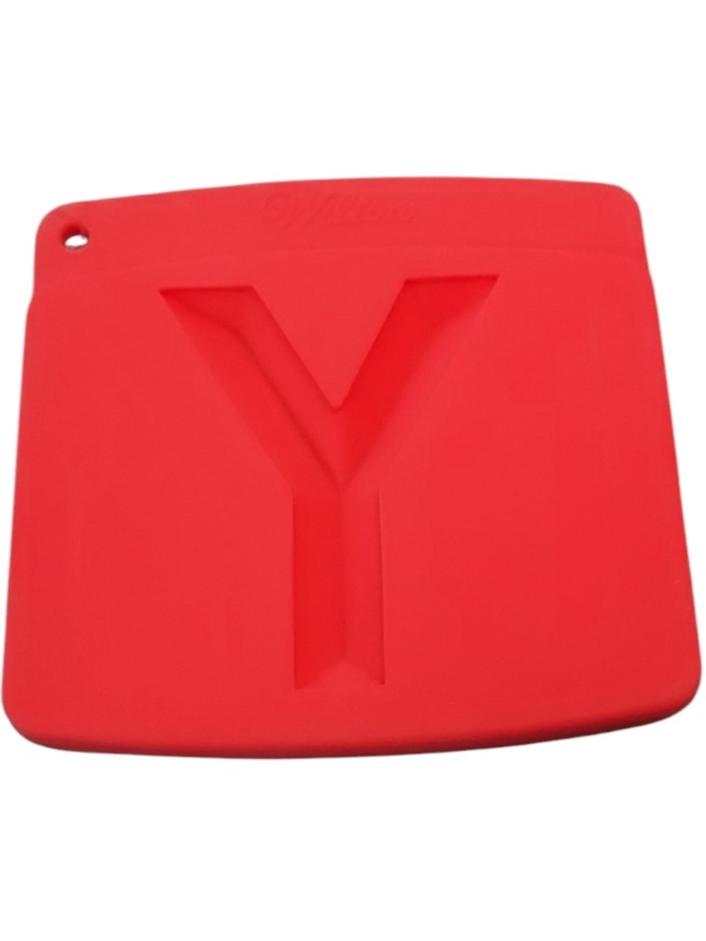 WILTON shape with fondant Letter "Y" Mold